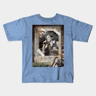 John Mellencamp Collage Kids T-Shirt